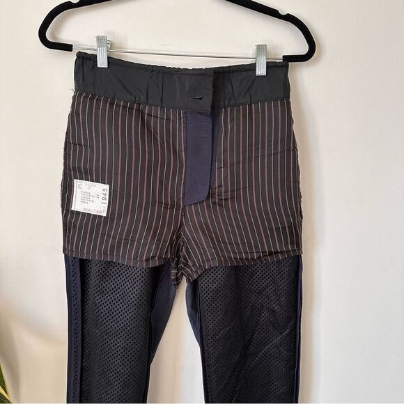 Sacai Perforated Drawstring Tweed Pants Size 1 Small - Picture 7 of 10
